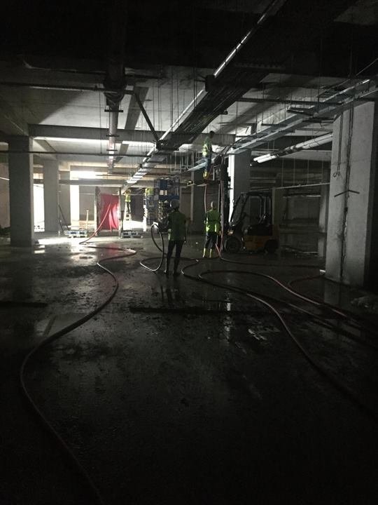 CADDE 54 AVM, Serdivan, Sakarya - Bodrum katta orta gerilim kablo çekimi