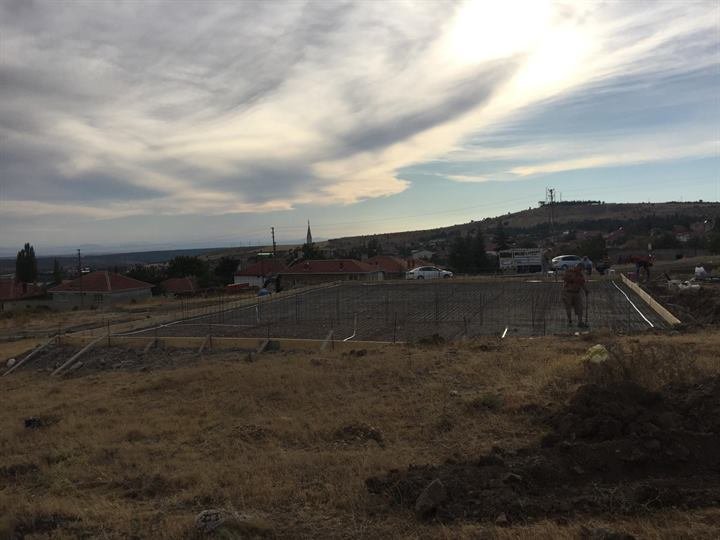 Eskişehir Mihalıççık Doğalgaz Dağıtım Sahası, Mihalıççık, Eskişehir - Doğalgaz dağıtım sahasında saha hazırlığı