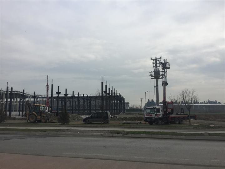 Hanlıköy Fabrika Projesi, Arifiye, Sakarya - Fabrika sahasında direk tipi trafo