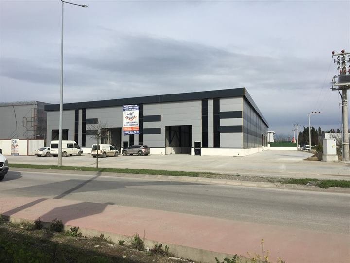 Hanlıköy Fabrika Projesi, Arifiye, Sakarya - Tamamlanan fabrika binası ve direk tipi trafo